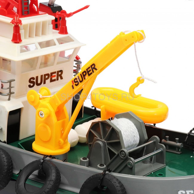 Радиоуправляемый буксир Heng Long Seaport Work Boat 2.4G - 3810 Радиоуправляемый буксир Heng Long Seaport Work Boat 2.4G - 3810