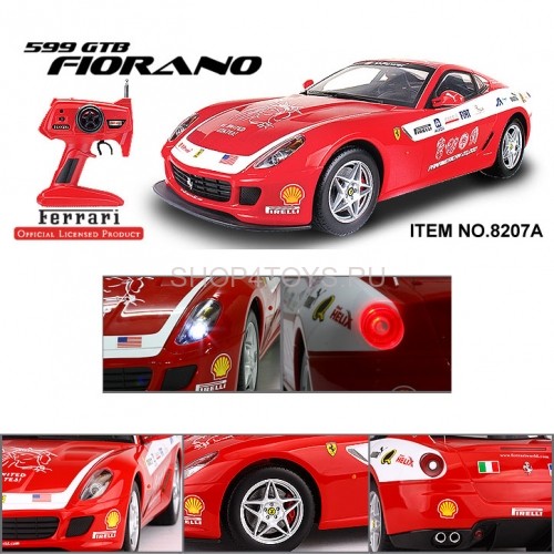 Радиоуправляемая машина MJX Ferrari 599 GTB Fiorano 1:10 - 8207A Радиоуправляемая машина MJX Ferrari 599 GTB Fiorano 1:10 - 8207A