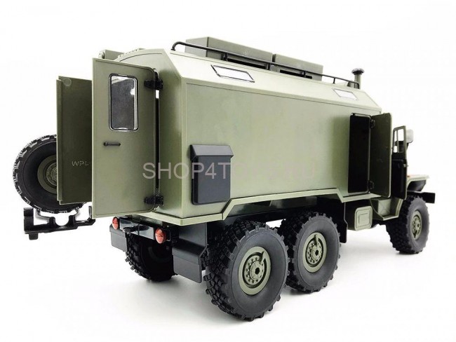 Радиоуправляемый внедорожник WPL Советский военный грузовик Урал 4WD 1:16 2.4G - WPLB-36 Радиоуправляемый внедорожник WPL Советский военный грузовик Урал 4WD 1:16 2.4G - WPLB-36