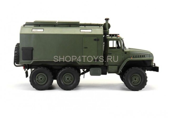 Радиоуправляемый внедорожник WPL Советский военный грузовик Урал 4WD 1:16 2.4G - WPLB-36 Радиоуправляемый внедорожник WPL Советский военный грузовик Урал 4WD 1:16 2.4G - WPLB-36