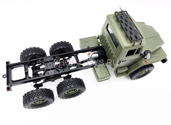 Радиоуправляемый внедорожник WPL Советский военный грузовик Урал 4WD 1:16 2.4G - WPLB-36 Радиоуправляемый внедорожник WPL Советский военный грузовик Урал 4WD 1:16 2.4G - WPLB-36