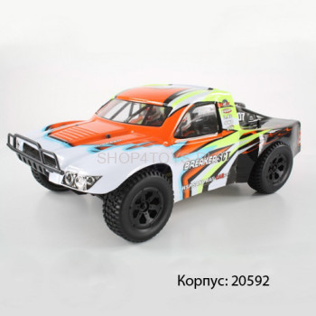 Радиоуправляемый внедорожник HSP Desert SCT 4WD 1:10 - 94205 - 2.4G Полностью готовый комплект радиоуправляемого внедорожника с электродвигателем серии 550 с влагозащитой. Установлен защитный каркас, предохраняющий модель от повреждений при переворотах.