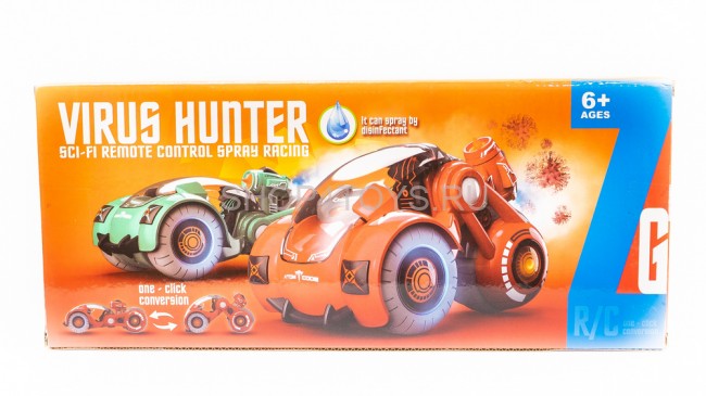Радиоуправляемая трюковая машина Virus Hunter (пар, звук) - UD2175A-BLUE Радиоуправляемая трюковая машина Virus Hunter (пар, звук) - UD2175A-BLUE