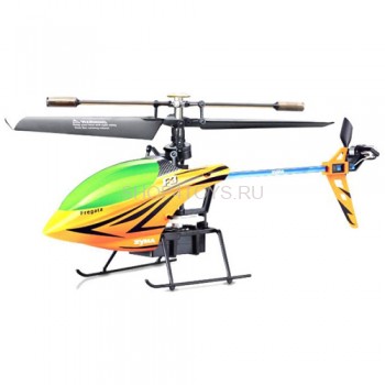 Радиоуправляемый вертолет Syma F3 2.4G - F3 4-канальная радиоуправляемая модель вертолета классической схемы