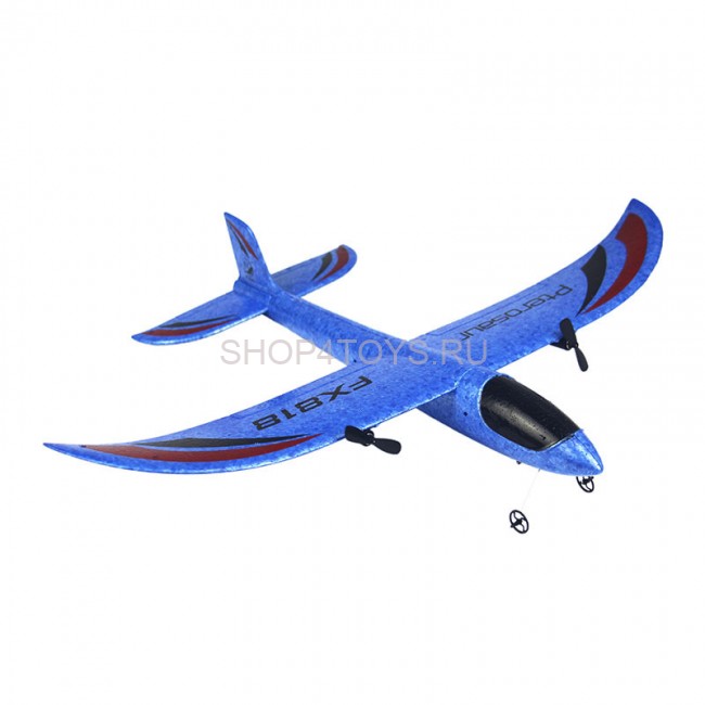 Радиоуправляемый самолет планер Blue Pterosaur - FX818 Радиоуправляемый самолет планер Blue Pterosaur - FX818