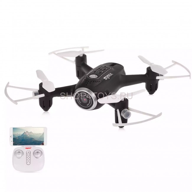 Радиоуправляемый квадрокоптер Syma X22SW Black FPV RTF 2.4G - SYMA-X22SW-BLACK Радиоуправляемый квадрокоптер Syma X22SW Black FPV RTF 2.4G - SYMA-X22SW-BLACK