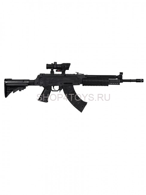 Детский автомат M775A (75см, пневматика, лазер, фонарик WB) - CS-M775A Детский автомат M775A (75см, пневматика, лазер, фонарик WB) - CS-M775A