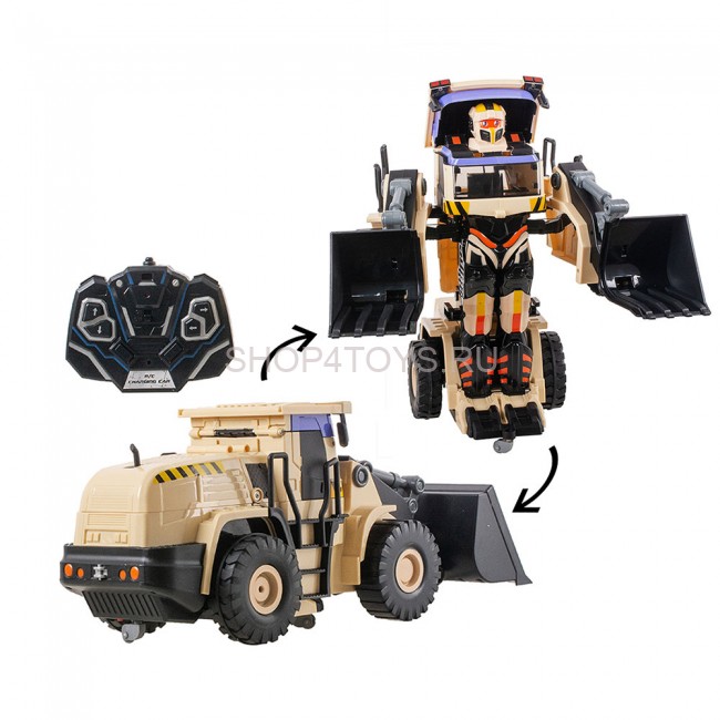 Радиоуправляемый трансформер JiaQi (бульдозер - робот) - TT675 Радиоуправляемый трансформер JiaQi (бульдозер - робот) - TT675