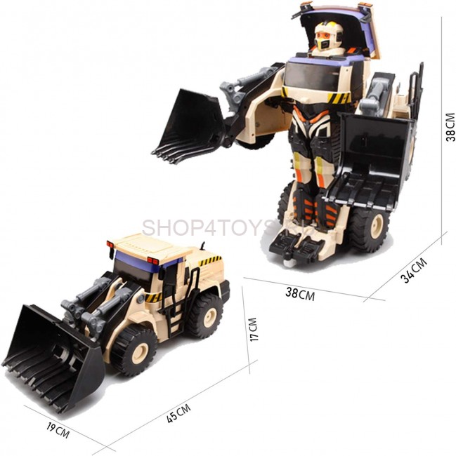 Радиоуправляемый трансформер JiaQi (бульдозер - робот) - TT675 Радиоуправляемый трансформер JiaQi (бульдозер - робот) - TT675