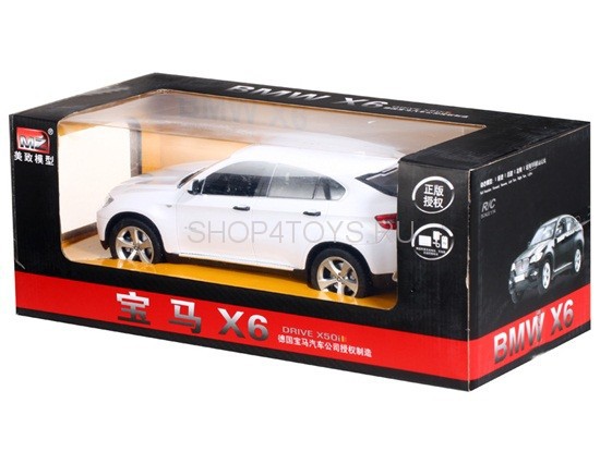 Радиоуправляемый автомобиль MZ BMW X6 White 1:14 - 2016-W Радиоуправляемый автомобиль MZ BMW X6 White 1:14 - 2016-W