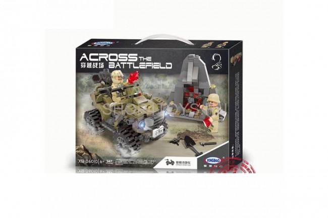 Конструктор XingBao Военный квадроцикл (347 деталей) - XB-06010 Конструктор XingBao Военный квадроцикл (347 деталей) - XB-06010
