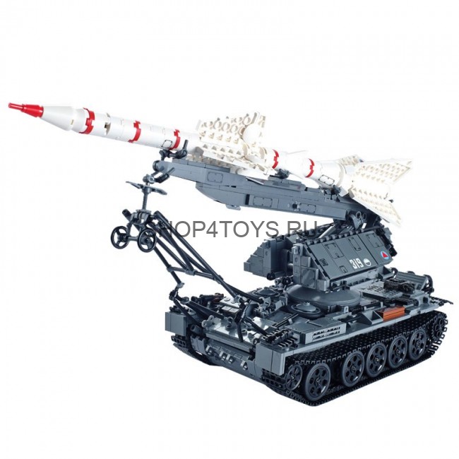 Конструктор XingBao Ракетная установка SA-2 (1623 детали) - XB-06003 Конструктор XingBao Ракетная установка SA-2 (1623 детали) - XB-06003