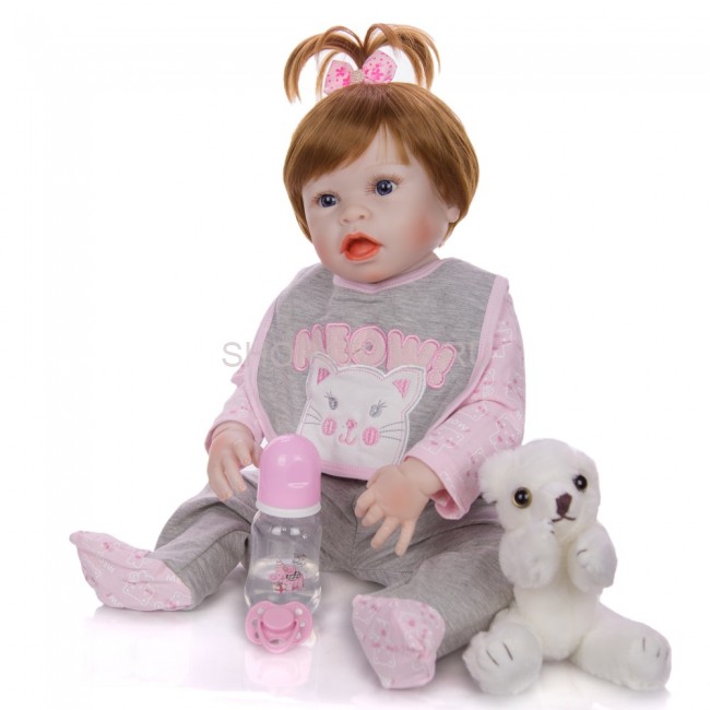 Реборн силиконовая Марина