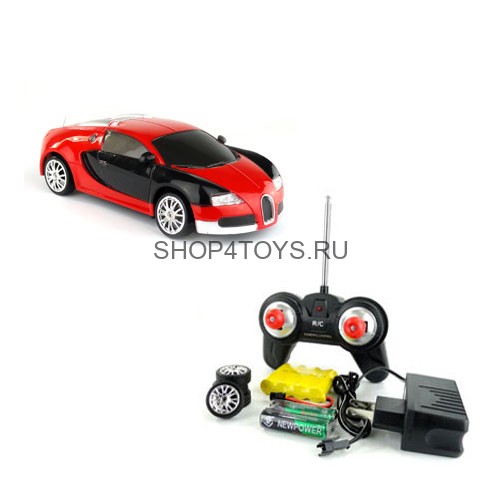Радиоуправляемая машинка для дрифта Bugatti Veyron 1:24 - 666-227