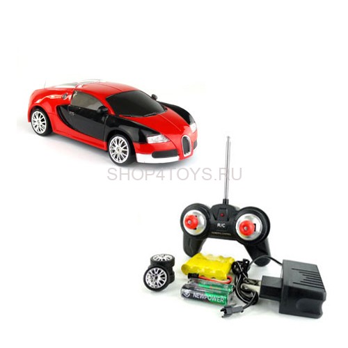Радиоуправляемая машинка для дрифта Bugatti Veyron 1:24 - 666-227