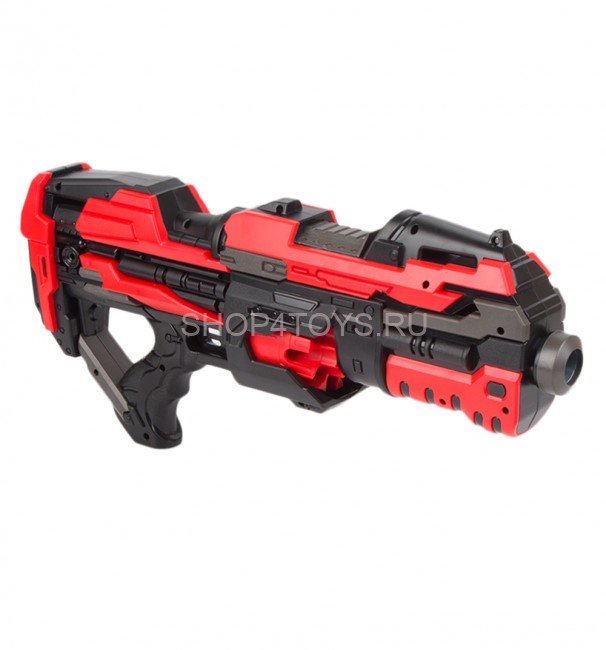 Автоматический бластер Дробовик с обоймой на 10 мягких патронов - FJ822