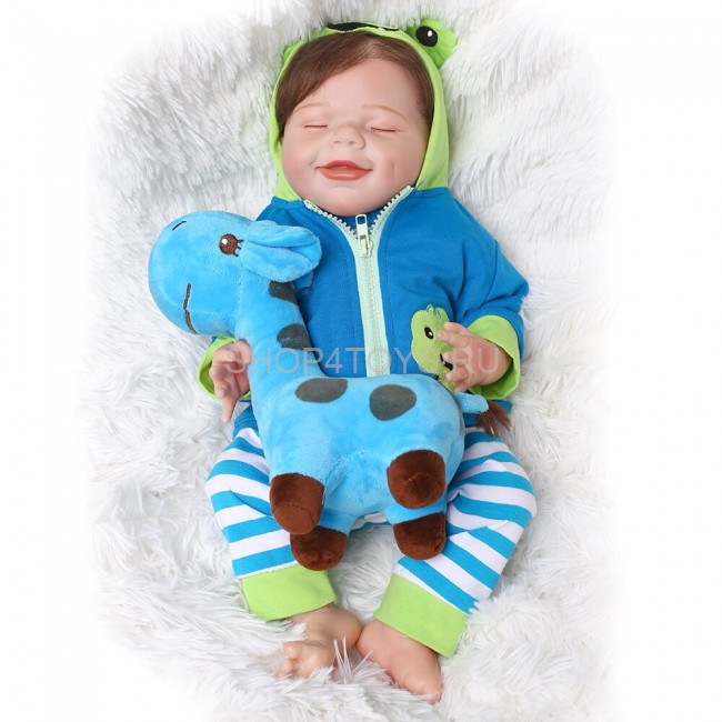 Реборн мальчик сплюшка