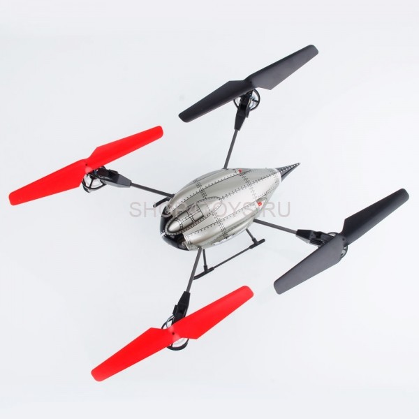 Радиоуправляемый квадрокоптер WL toys V989 2.4GHz с пушкой стреляющей ракетами - V989 Радиоуправляемый квадрокоптер WL toys V989 2.4GHz с пушкой стреляющей ракетами - V989