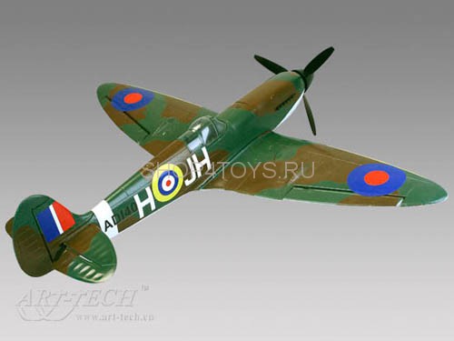 Радиоуправляемый самолет Art-tech Spitfire V2 EPO 2.4G - 21175 Радиоуправляемый самолет Art-tech Spitfire V2 EPO 2.4G - 21175
