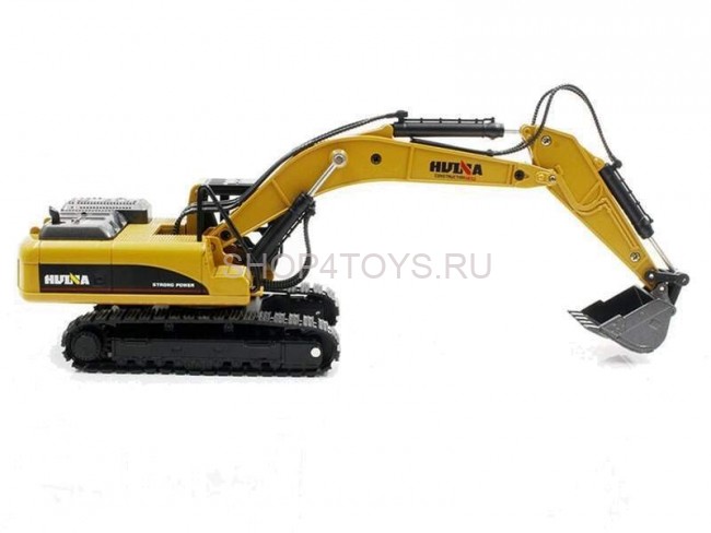 Металлический гусеничный экскаватор HuiNa Toys 1:40 - HN1910 Металлический гусеничный экскаватор HuiNa Toys 1:40 - HN1910