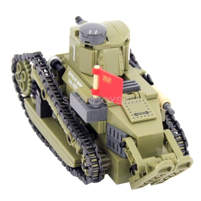 Конструктор Армия России - Танк Борец за свободу товарищ Ленин - АР-01017 Конструктор Армия России - Танк Борец за свободу товарищ Ленин - АР-01017