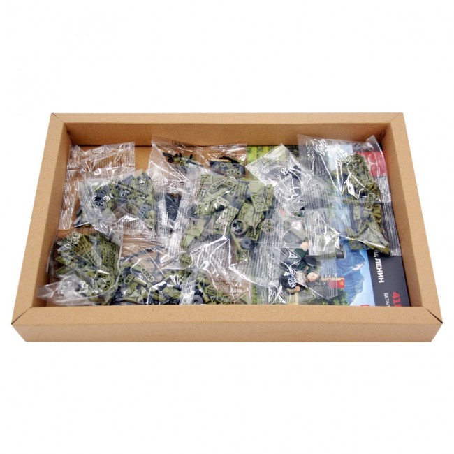 Конструктор Армия России - Танк Борец за свободу товарищ Ленин - АР-01017 Конструктор Армия России - Танк Борец за свободу товарищ Ленин - АР-01017