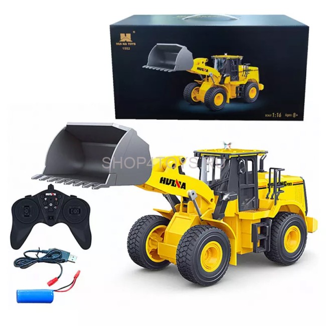 Радиоуправляемый погрузчик бульдозер HUI NA TOYS 1:16 2.4G - HN1552 Радиоуправляемый погрузчик бульдозер HUI NA TOYS 1:16 2.4G - HN1552