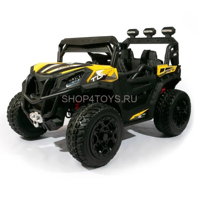 Детский электромобиль Багги (полный привод, EVA, 12V) - HC-301-4WD-YELLOW Детский электромобиль Багги (полный привод, EVA, 12V) - HC-301-4WD-YELLOW