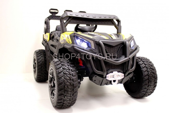 Детский электромобиль Багги (полный привод, EVA, 12V) - HC-301-4WD-YELLOW Детский электромобиль Багги (полный привод, EVA, 12V) - HC-301-4WD-YELLOW