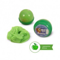 Жвачка для рук Gumme с ароматом яблока - зеленого цвета, масса - 50 гр.