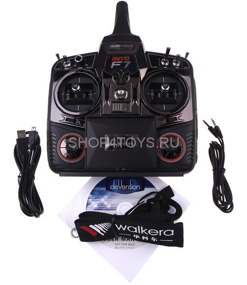 Аппаратура радиоуправления Walkera Devo F7 (с FPV) 2.4GHz - DEVO-F7