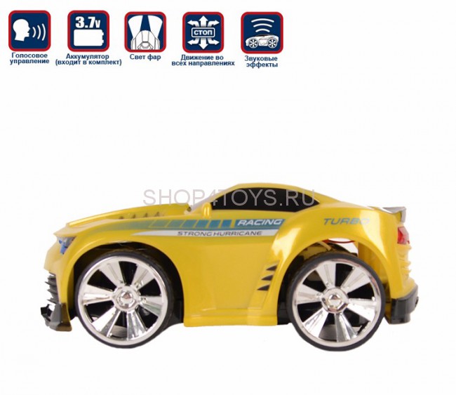 Радиоуправляемая машина с управлением голосом (пульт часы) - ZYK-K2669-1