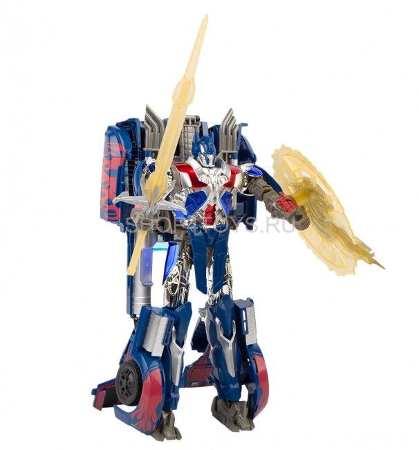 Робот-трансформер стальной ''Грузовик (щит и меч)'' 35 см - J8070/8004B