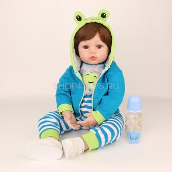 Реборн мальчик силиконовый Владик