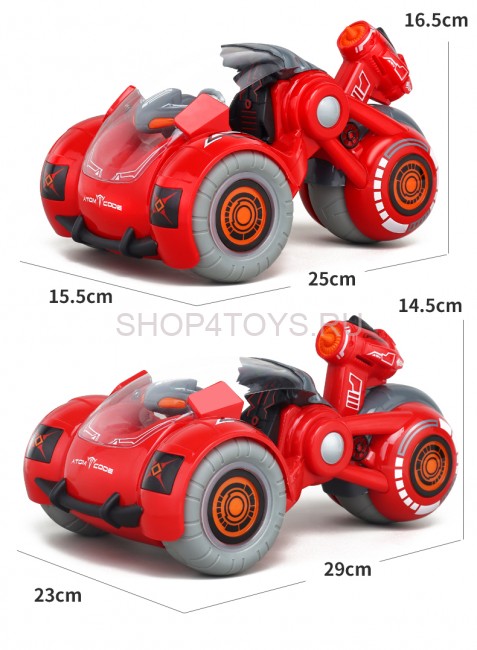 Радиоуправляемая трюковая машина Virus Hunter (пар, звук) - UD2175A-RED Радиоуправляемая трюковая машина Virus Hunter (пар, звук) - UD2175A-RED