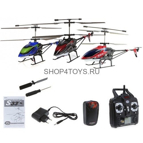 Радиоуправляемый вертолет Syma S33 2.4G - S33 Радиоуправляемый вертолет Syma S33 2.4G - S33