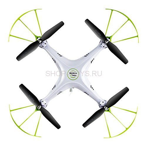 Радиоуправляемый белый квадрокоптер Syma X5HW с барометром Wi-Fi FPV - X5HW Радиоуправляемый белый квадрокоптер Syma X5HW с барометром Wi-Fi FPV - X5HW