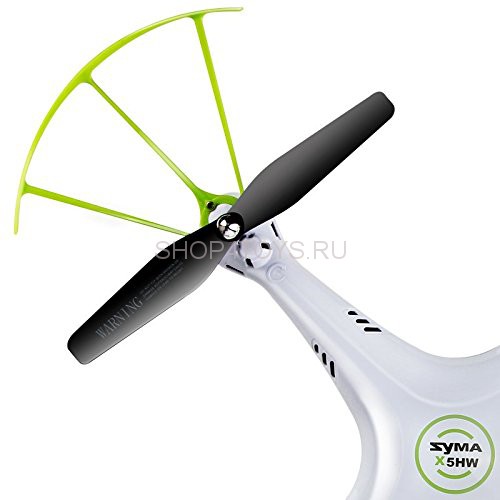 Радиоуправляемый белый квадрокоптер Syma X5HW с барометром Wi-Fi FPV - X5HW Радиоуправляемый белый квадрокоптер Syma X5HW с барометром Wi-Fi FPV - X5HW