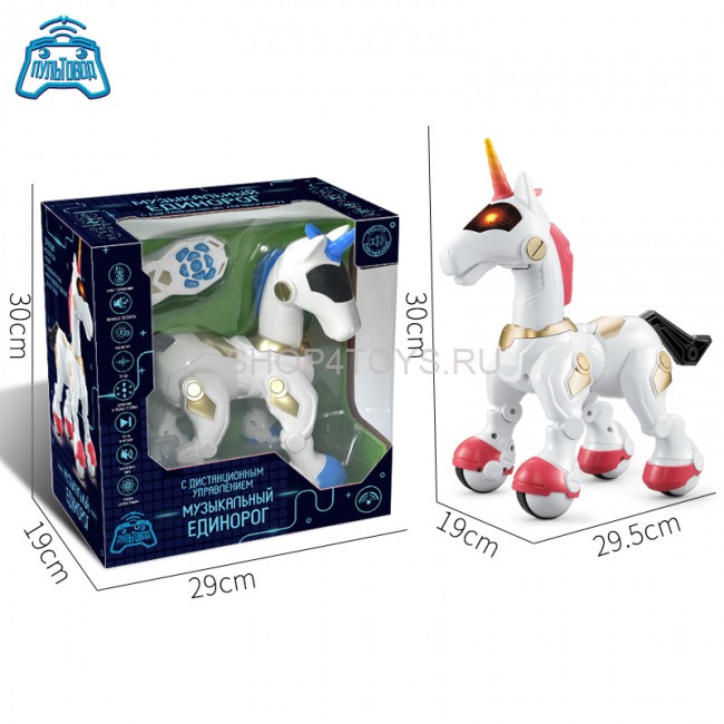 Радиоуправляемый робот Единорог (красный, свет, звук, акб) - ZYA-A2995 Радиоуправляемый робот Единорог (красный, свет, звук, акб) - ZYA-A2995