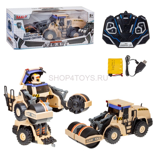 Радиоуправляемый трансформер JiaQi (каток - робот) - TT674 Радиоуправляемый трансформер JiaQi (каток - робот) - TT674