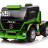 Детский электромобиль Фура Mercedes-Benz Axor F Race 2WD 24V - XMX622-GREEN-2WD-24V