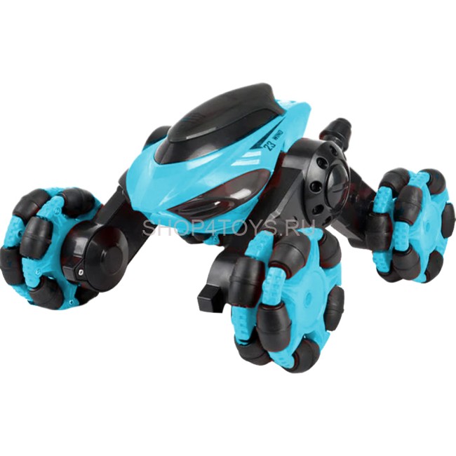 Радиоуправляемая синяя трюковая машинка Mekbao Внедорожник Чемпион - 5588-620-BLUE Радиоуправляемая синяя трюковая машинка Mekbao Внедорожник Чемпион - 5588-620-BLUE