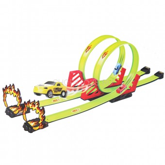 Детский пусковой трек Track Racing длина трека 550 см - 68816 Детский пусковой трек Track Racing длина трека 550 см - 68816