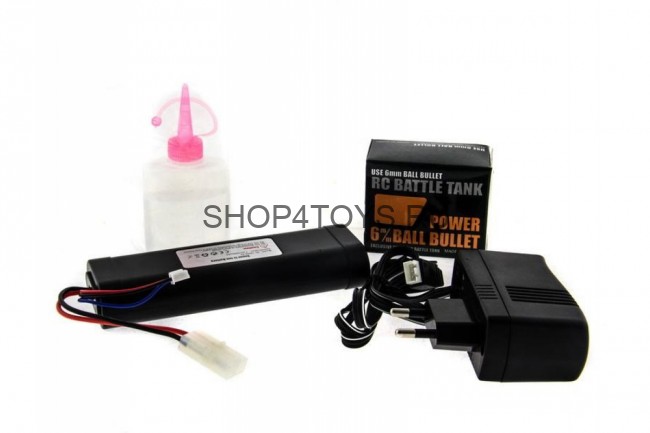 Радиоуправляемый танк HL Tiger / Тигр Li-Ion с дымом 1:16 2.4G - HL-3818-1