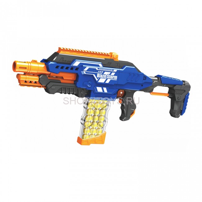 Автомат с мягкими пулями на батарейках "BlazeStorm" - ZC7101 Автомат с мягкими пулями на батарейках "BlazeStorm" - ZC7101