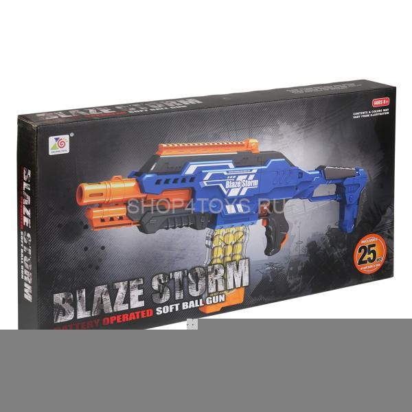 Автомат с мягкими пулями на батарейках "BlazeStorm" - ZC7101 Автомат с мягкими пулями на батарейках "BlazeStorm" - ZC7101
