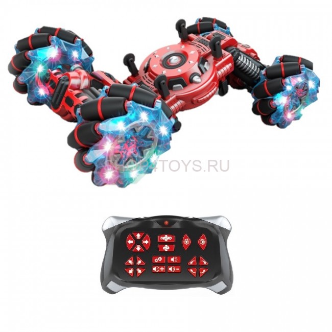 Радиоуправляемый трюковый красный дрифт Твистер Zegan 1:10 - ZG-C1253-RED Радиоуправляемый трюковый красный дрифт Твистер Zegan 1:10 - ZG-C1253-RED