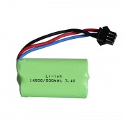 Аккумулятор Li-Ion 7.4V 500 mAh 14500 разъем SM-3P - LI-ION-74-500-YP3 Аккумулятор Li-Ion 7.4V 500 mAh 14500 разъем SM-3P - LI-ION-74-500-YP3