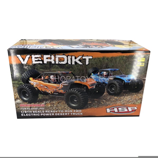 Радиоуправляемый шорт-корс трак HSP/Redcat InVader 1:8 4WD 2.4G - 94993PRO-70791