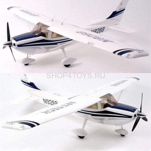 Радиоуправляемый самолет Art-tech Cessna 182 Brushless 500 Class Blue EPO - 2.4G - 2127D Радиоуправляемый самолет Art-tech Cessna 182 Brushless 500 Class Blue EPO - 2.4G - 2127D